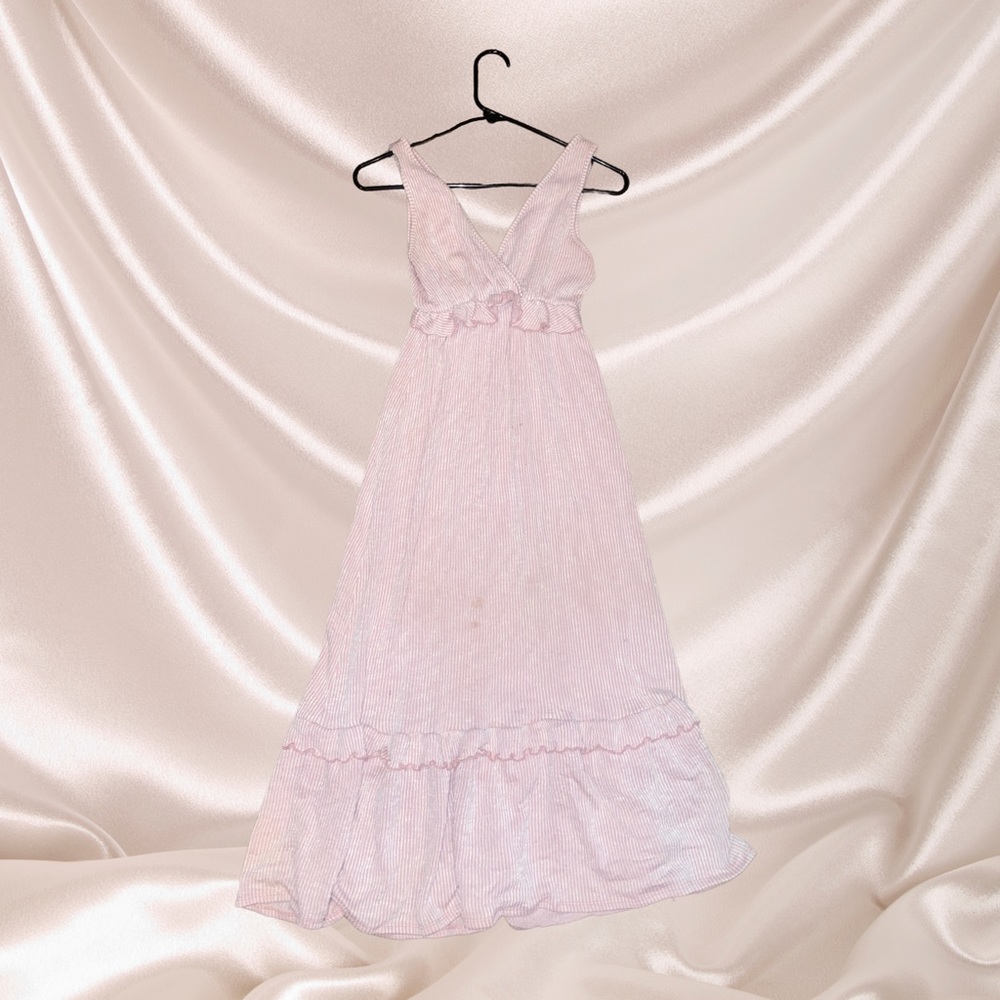 Baby Pink Midi Dress 🩷